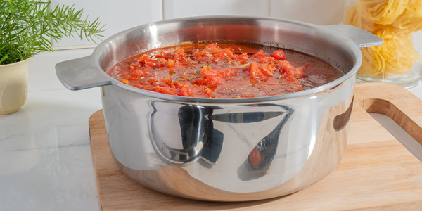 Cacerola 24cm Acero Inoxidable